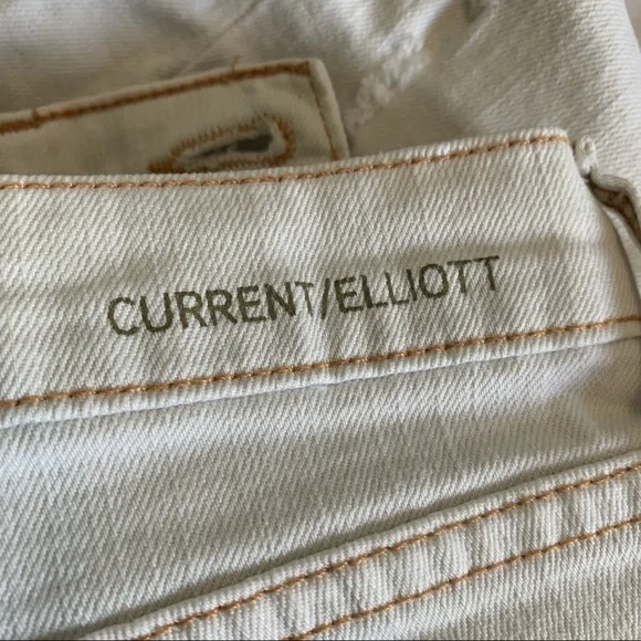 Current/Elliott Stiletto Chance of Rain Harbor Destroy Distressed Jeans sz 29 - Picture 10 of 11